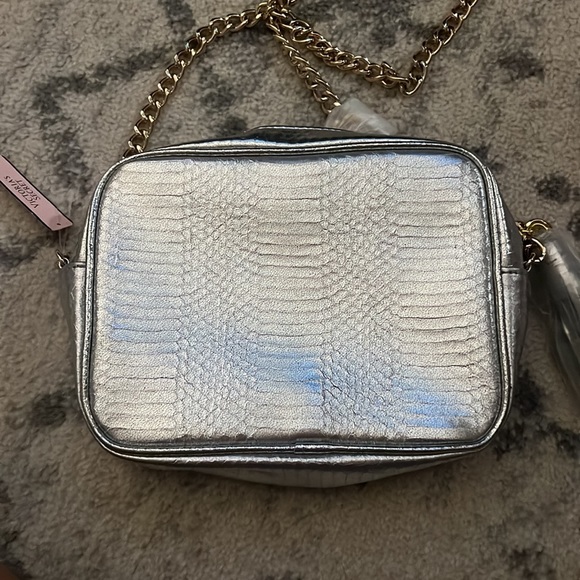 Silver and Gold Victoria Secret Handbag - Picture 4 of 6